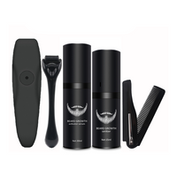 4 Pcs/Set Beard Growth Kit - Golonzo -                                                                             