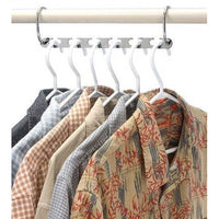 6 Pcs/Set Clothes Closet Hanger Holders - Golonzo -                                                                             