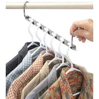 6 Pcs/Set Clothes Closet Hanger Holders - Golonzo -                                                                             