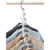6 Pcs/Set Clothes Closet Hanger Holders - Golonzo -                                                                             