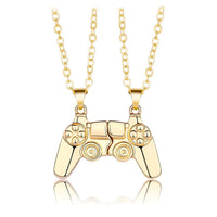 2pcs/Set Magnetic Game Controller Couple Necklace - Golonzo -                                                                             