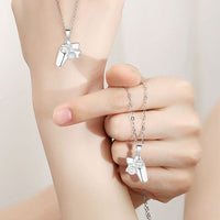 2pcs/Set Magnetic Game Controller Couple Necklace - Golonzo -                                                                             