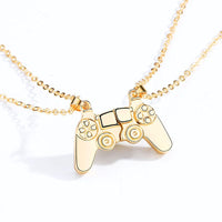 2pcs/Set Magnetic Game Controller Couple Necklace - Golonzo -                                                                             
