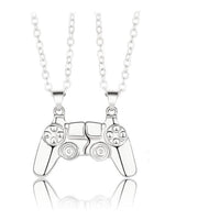 2pcs/Set Magnetic Game Controller Couple Necklace - Golonzo -                                                                             