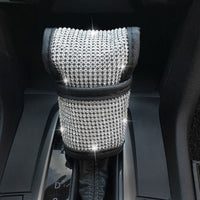 Crystal Car Steering Wheel / Handbrake / Shift Knob / Shoulder Padding Cover - Golonzo -                                                                             