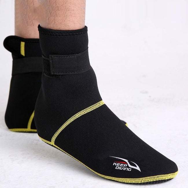 3mm Neoprene Snorkeling Socks / Diving Shoes - Beach Boots Wetsuit Anti Scratches / Slip - Golonzo -                                                                             