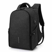 Fashion Functional 15.6 inch Laptop Backpack - Anti theft/Large Capacity/USB Recharging - Golonzo -                                                                             