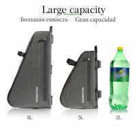 Bicycle Triangle Front Frame Bag - Rainproof/Waterproof Bike Bag Large Capacity - Golonzo -                                                                             