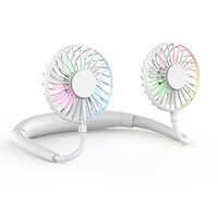 cold fan hands free neck fan rechargeable mini sports - Golonzo -                                                                             