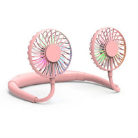 cold fan hands free neck fan rechargeable mini sports - Golonzo -                                                                             