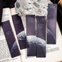 5 Pcs/pack Bookmark - Space & Sky Bookmarks for Reading - Golonzo -                                                                             