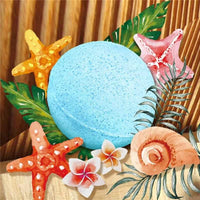 8Pcs/set Bath Salts Ball - Bath Bombs Set Stress Relief - Bath Fizzer Body Scrub - Golonzo -                                                                             