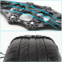 4pcs/set Car Tyre Winter Roadway Safety Tire Snow - Golonzo -                                                                             