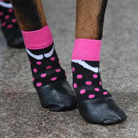 4Pcs/set High Quality Pet Snow Socks - Golonzo -                                                                             