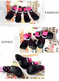 4Pcs/set High Quality Pet Snow Socks - Golonzo -                                                                             