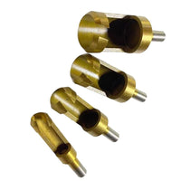 4Pc/set Round Shank Carbon Steel Woodworking Plug Cutters - Golonzo -                                                                             