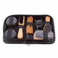 7pcs/set Shoe Cleaner set - Cleaning brush Shoe Polish Leather Surface Brush Kit - Golonzo -                                                                             