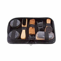 7pcs/set Shoe Cleaner set - Cleaning brush Shoe Polish Leather Surface Brush Kit - Golonzo -                                                                             