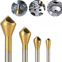 4pcs/set Titanium Countersink Deburring Drill Bits - Golonzo -                                                                             