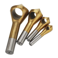 4pcs/set Titanium Countersink Deburring Drill Bits - Golonzo -                                                                             