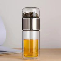 Tea Seperation Glass - Cold and Heat Resistant-Water Bottles-Golonzo
