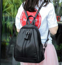 PU Leather Backpacks for Teenage Girls-Backpacks-Golonzo