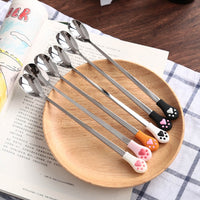 Stainless Steel Cute Cat Claw Coffee Spoons-Ear Picks & Spoons-Golonzo
