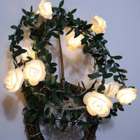 Rose Flower led Fairy String Lights Battery Powered-LED light Bulbs-Golonzo