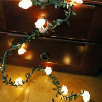 Rose Flower led Fairy String Lights Battery Powered-LED light Bulbs-Golonzo