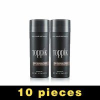 10PCS/LOT TOPPIK 10colors Hair Building Fiber Powder 27.5g-Hair Loss Concealer-Golonzo