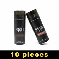10PCS/LOT TOPPIK 10colors Hair Building Fiber Powder 27.5g-Hair Loss Concealer-Golonzo
