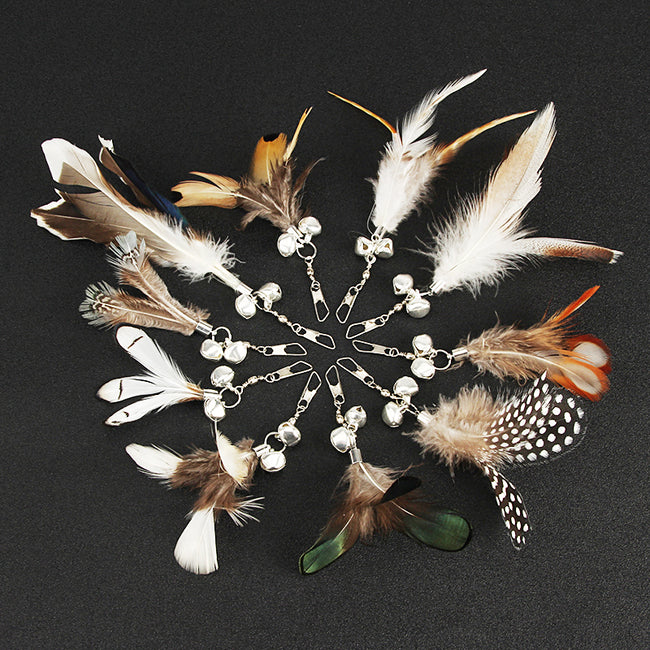 Short Feather Cat Toy - Cat Lovers-Cat Toys-Golonzo