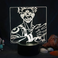 Anime Jujutsu Kaisen Night Light Decoration RGB 3D Lamp-Golonzo