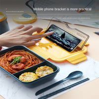 Microwave Lunch Box Portable 2 Layer-Lunch Boxes and Totes-Golonzo