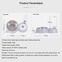 Pet Bowl Automatic Water Dispenser-Pet Bowls, Feeders & Waterers-Golonzo