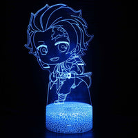 Demon Slayer Anime LED RGB Lamp-LED Signs-Golonzo