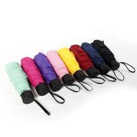 Small Fashion Mini Folding Umbrella Rain-Parasols & Rain Umbrellas-Golonzo