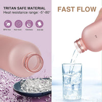 1L Water Bottle With Time Marker-Water Bottles-Golonzo