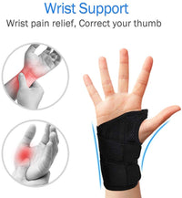 Tunnel Wrist Brace Support Sprain Forearm Splint Band Strap Wristband Wrist Support Weight-Supports & Braces-Golonzo