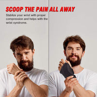 Tunnel Wrist Brace Support Sprain Forearm Splint Band Strap Wristband Wrist Support Weight-Supports & Braces-Golonzo