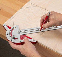 Stainless Steel Woodworkers Edge Rule-Rulers-Golonzo