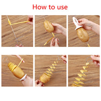 Potato Spiral Cutter - For Make Potato Spiral-Cookware Accessories-Golonzo