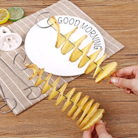 Potato Spiral Cutter - For Make Potato Spiral-Cookware Accessories-Golonzo
