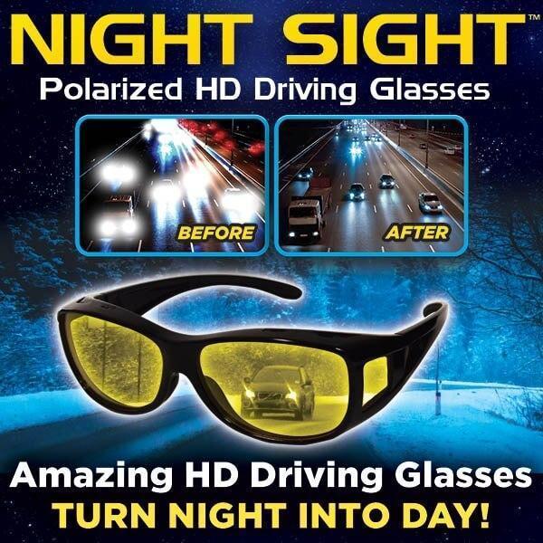 Night Vision HD Driving Glasses-Sunglasses-Golonzo