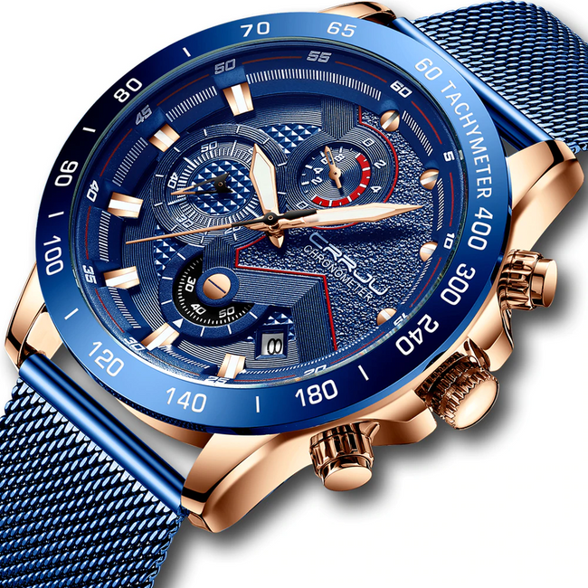 Luxury Mens Watches - Waterproof Fashion Quartz Watch-Watch-Golonzo