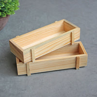Wooden Table Container Organizer Home Decor-Storage Holders & Racks-Golonzo