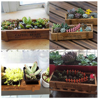 Wooden Table Container Organizer Home Decor-Storage Holders & Racks-Golonzo