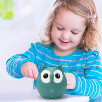 Creative Plastic Cute Owl Music Box Household Decor Ornaments Phone Glasses Card Storage-Storage Holders & Racks-Golonzo