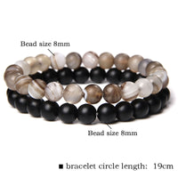 Chains Bracelet Set - Tiger Eye Stone Bracelets Natural-Bracelets-Golonzo