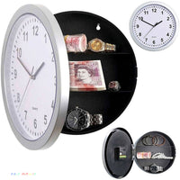 Hidden Secret Storage Wall Clock-Wall Clocks-Golonzo